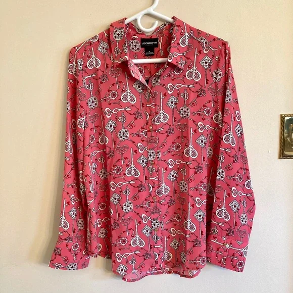 NWT Liz Claiborne Blouse - Picture 6 of 7